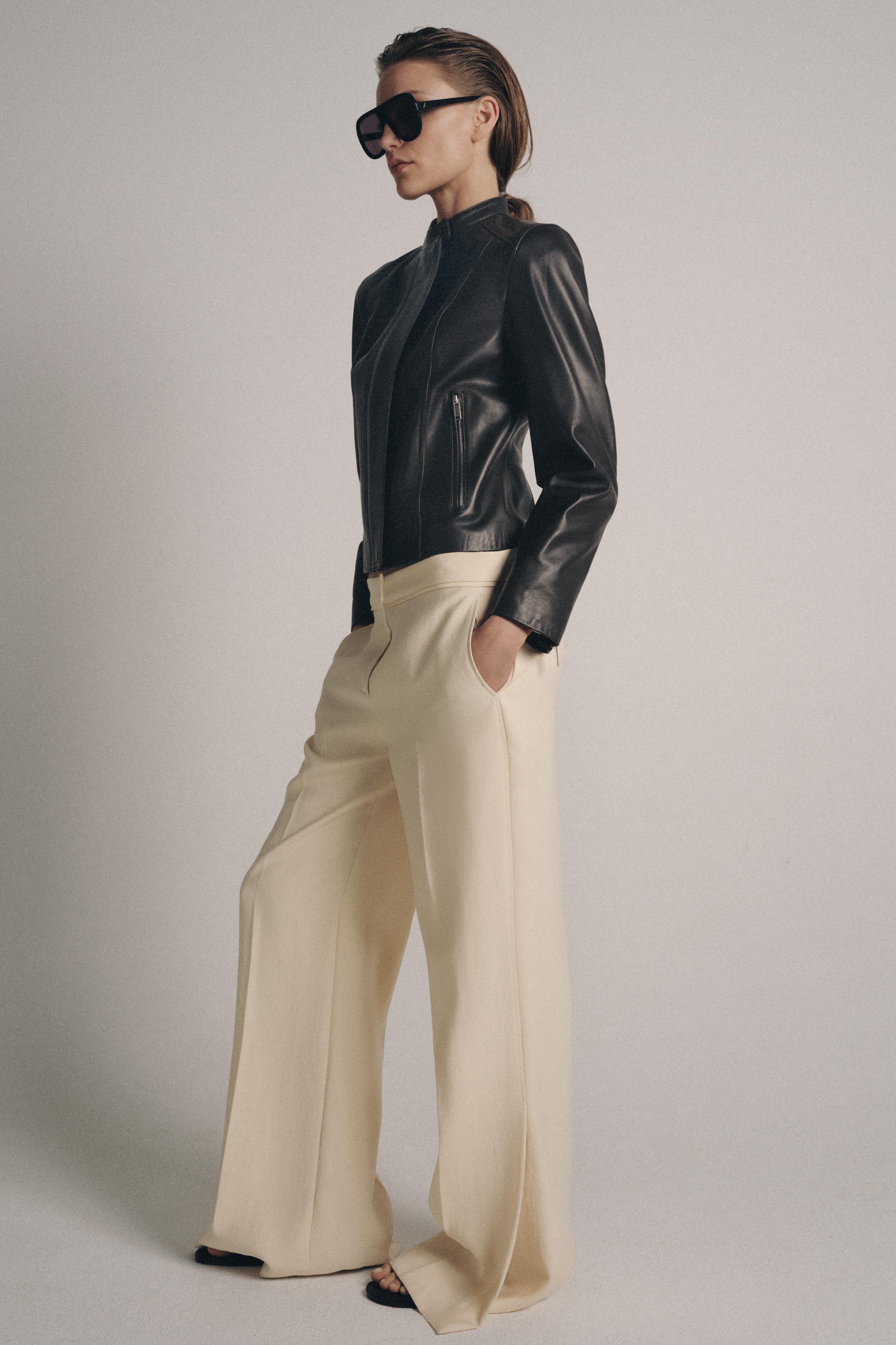 100% LEATHER JACKET ZW COLLECTION LIMITED EDITION